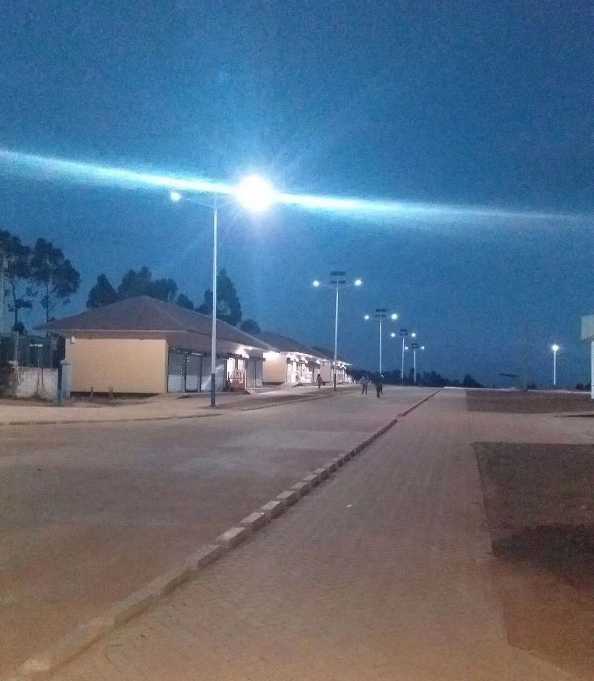 霞浦县非洲科特迪瓦太阳能路灯工程